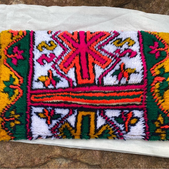 Original one of a kind Authentic SOUKIE MODERN morrocan colorful clutch bag - Picture 4 of 8